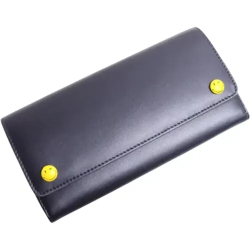 Pre-owned Leather wallets , female, Sizes: ONE SIZE - Anya Hindmarch Pre-owned - Modalova