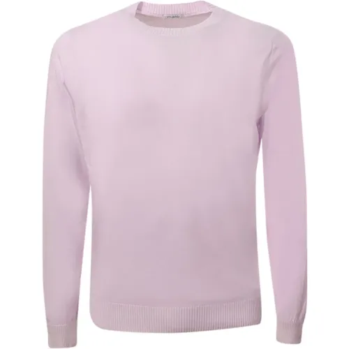 Sweaters , male, Sizes: 3XL, L, M, 2XL, XL - Malo - Modalova