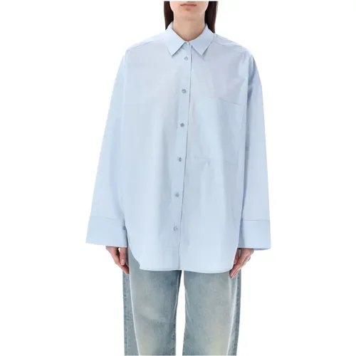 Womens Clothing Shirts Light Ss24 , female, Sizes: M - By Malene Birger - Modalova
