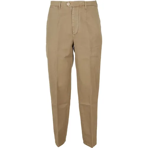 Duilio Pants , male, Sizes: W35 - Tela Genova - Modalova