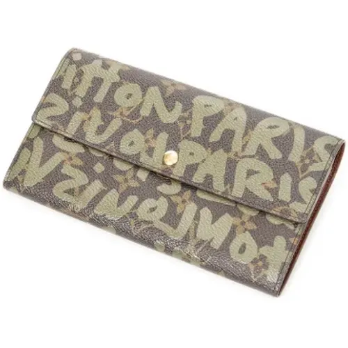 Pre-owned Coated canvas wallets , female, Sizes: ONE SIZE - Louis Vuitton Vintage - Modalova