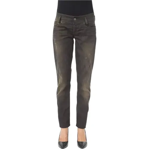 Schwarze Gewaschene Jeans , Damen, Größe: W30 - Byblos - Modalova