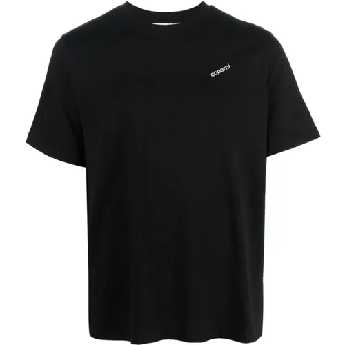 Schwarzes Logo T-Shirt , Herren, Größe: 2XL - Coperni - Modalova