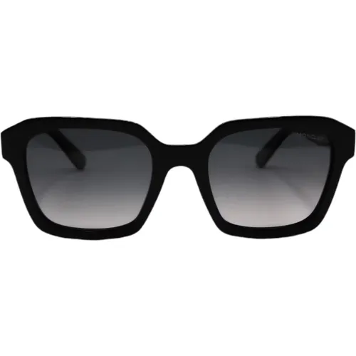 Rectangular Gloss Sunglasses , unisex, Sizes: 53 MM - Moncler - Modalova