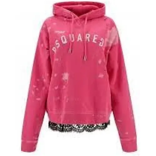 Stylischer Sweatshirt für Männer , Damen, Größe: XS - Dsquared2 - Modalova