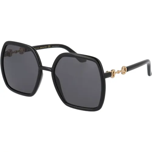Stylische Sonnenbrille mit Gg0890S Design , Damen, Größe: 55 MM - Gucci - Modalova