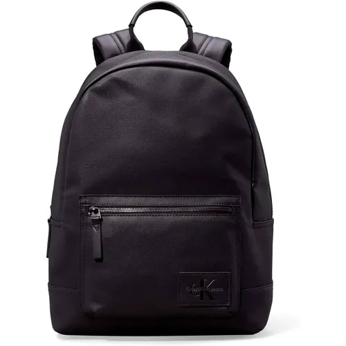 Schwarzer Coated Campus Rucksack - Calvin Klein - Modalova