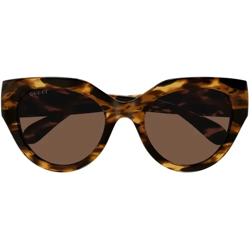 LogoLarge Sonnenbrille , Damen, Größe: 52 MM - Gucci - Modalova