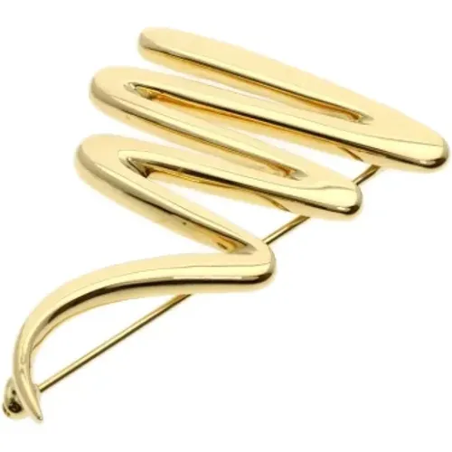 Pre-owned Gold brooches , female, Sizes: ONE SIZE - Tiffany & Co. Pre-owned - Modalova