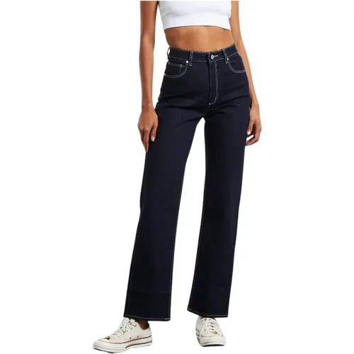 High Straight Alice Rinse Jeans , Damen, Größe: W26 - Abrand Jeans - Modalova