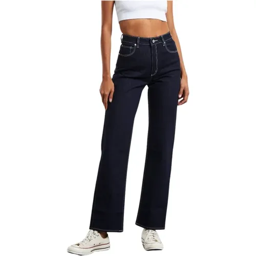 High Straight Alice Rinse Jeans , Damen, Größe: W28 - Abrand Jeans - Modalova