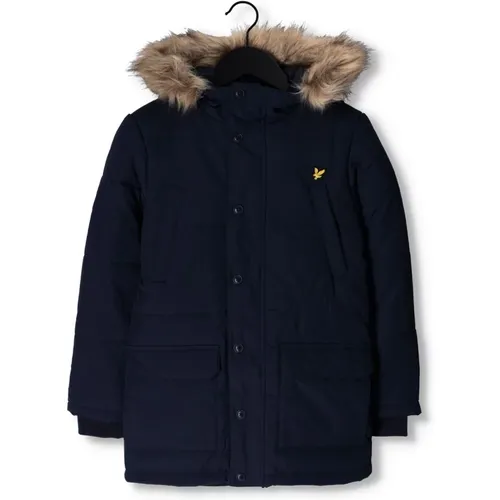 Fellbesatz Klassischer Parka Mantel - Lyle & Scott - Modalova