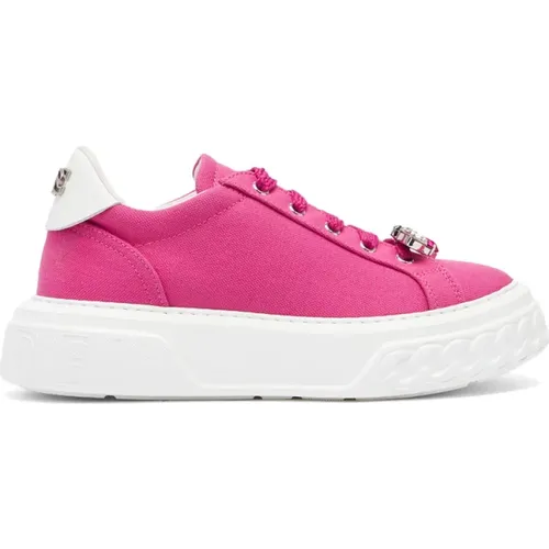 Moderne Off Road Queen Bee Sneakers für Frauen , Damen, Größe: 41 EU - Casadei - Modalova