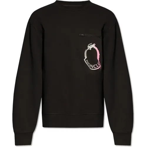 Sweatshirt mit Logo Moncler - Moncler - Modalova