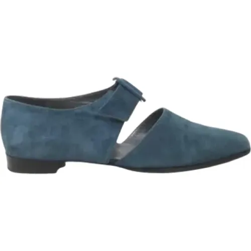 Pre-owned Suede flats , female, Sizes: 7 UK - Dior Vintage - Modalova