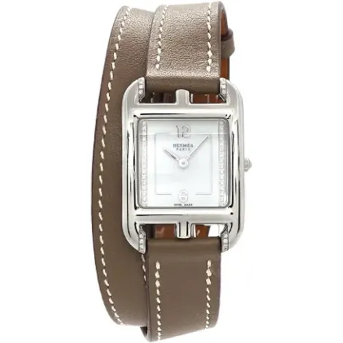 Pre-owned Stainless Steel watches , female, Sizes: ONE SIZE - Hermès Vintage - Modalova