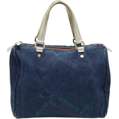 Pre-owned Denim handbags , female, Sizes: ONE SIZE - Carolina Herrera Pre-owned - Modalova