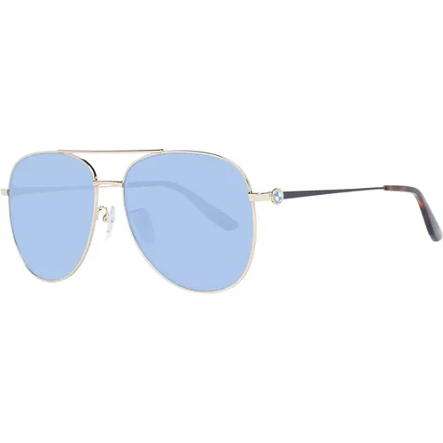 Goldene Aviator Sonnenbrille für Frauen - BMW - Modalova