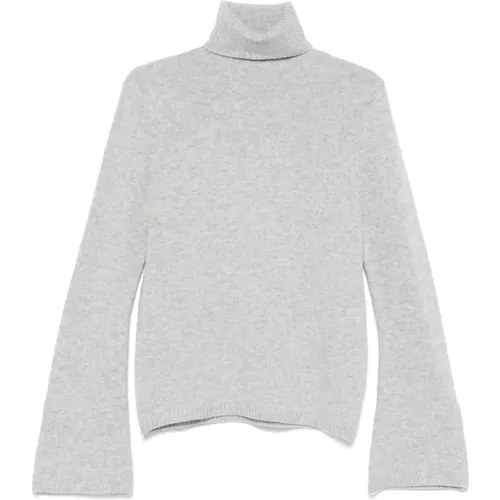 Grauer Cashmere Pullover Melange Strick - Wild Cashmere - Modalova