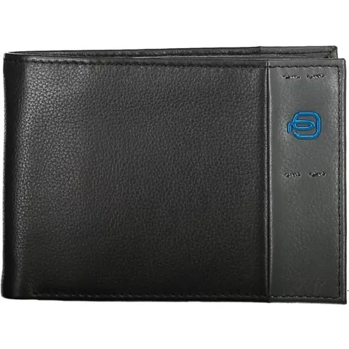 Leather Wallet with Multiple Compartments , male, Sizes: ONE SIZE - Piquadro - Modalova