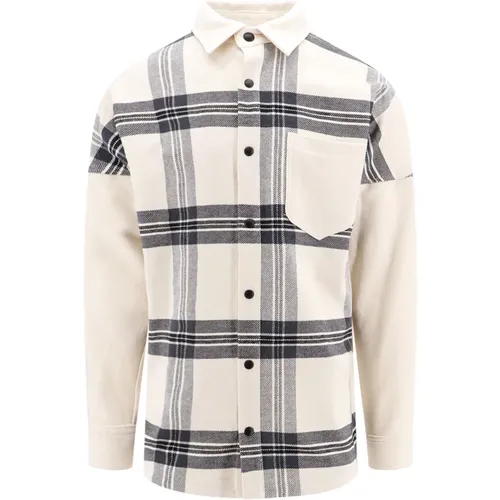 Madras Oversize Shirt , male, Sizes: M, L, S - Palm Angels - Modalova