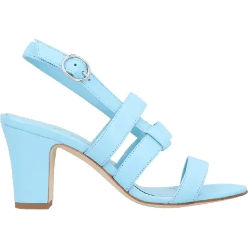 Leder sandals Manolo Blahnik - Manolo Blahnik - Modalova