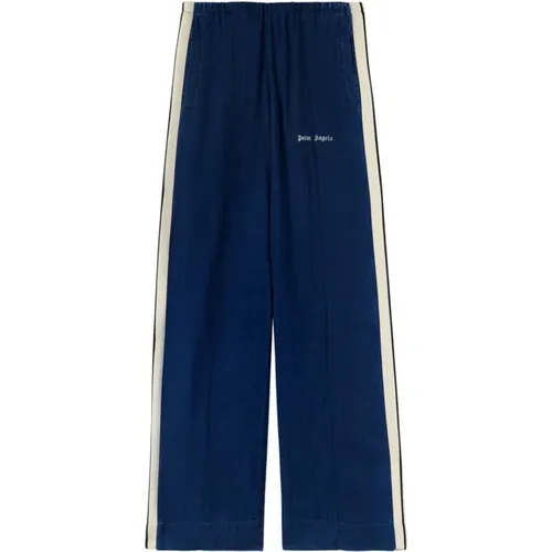 Trousers with Side Stripe Detailing , female, Sizes: S, XS - Palm Angels - Modalova