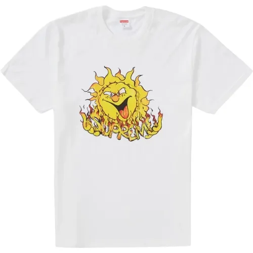 Sun Graphic Tee Limited Edition , male, Sizes: M, XL, L - Supreme - Modalova