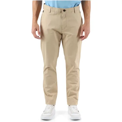 Stretch-Baumwollhose mit amerikanischen Taschen , Herren, Größe: L - Calvin Klein Jeans - Modalova
