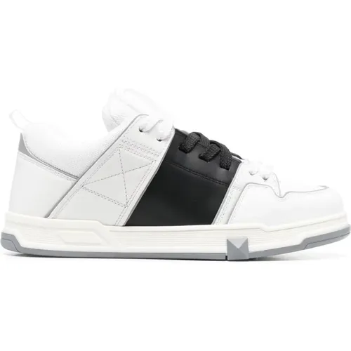 Open Skate Low-Top Sneakers , male, Sizes: 7 1/2 UK - Valentino Garavani - Modalova