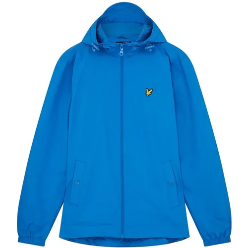Zip Hooded Jacket , male, Sizes: S, M, L, XL - Lyle & Scott - Modalova