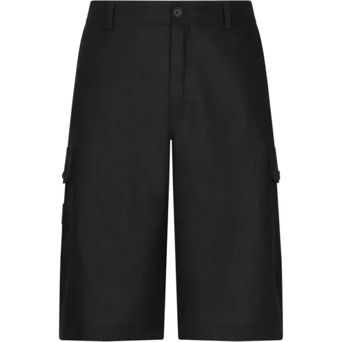 Shorts for Men Aw24 , male, Sizes: S, M - Dolce & Gabbana - Modalova