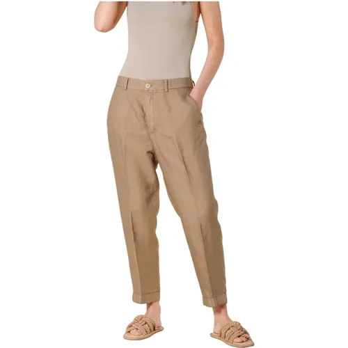 Sommer Damen Chino Jogger Hose - Mason's - Modalova