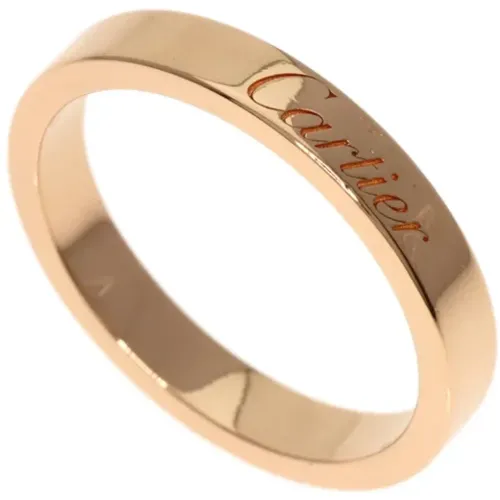 Pre-owned Rose Gold rings , female, Sizes: ONE SIZE - Cartier Vintage - Modalova