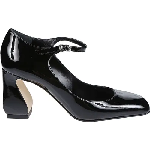 Nero Pumps - Stylish and Trendy , female, Sizes: 6 UK, 3 UK, 3 1/2 UK, 7 UK - Sergio Rossi - Modalova