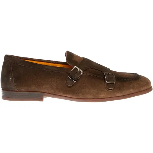 Men's Shoes Loafer Coffee Ss24 , male, Sizes: 10 UK, 6 UK, 7 1/2 UK, 8 1/2 UK, 9 UK - Doucal's - Modalova