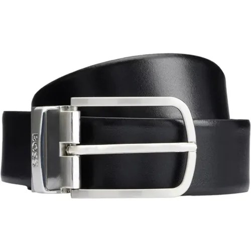 Leather Belt , male, Sizes: ONE SIZE - Boss - Modalova
