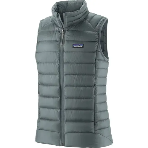 Stylish Down Sweater Vest , female, Sizes: L, S - Patagonia - Modalova