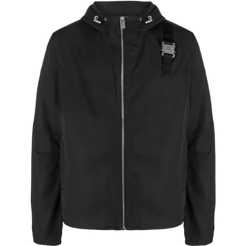 Buckle-Detail Hooded Jacket , male, Sizes: XL - 1017 Alyx 9SM - Modalova