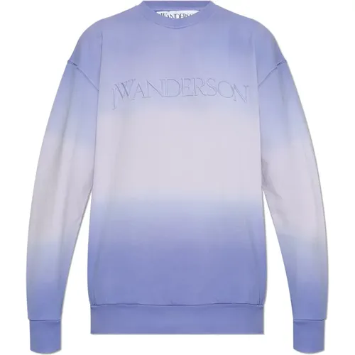 Sweatshirt with logo , female, Sizes: L, M, XL - JW Anderson - Modalova