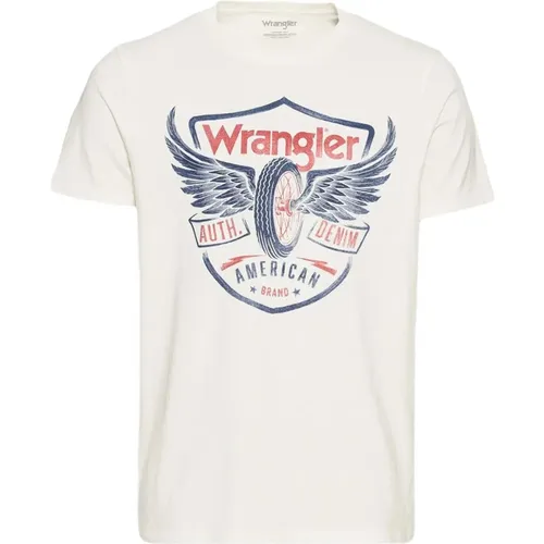 T-Shirt , Herren, Größe: 2XL - Wrangler - Modalova