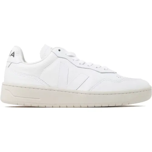 Weiße Low-Top-Sneakers , Damen, Größe: 36 EU - Veja - Modalova