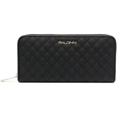 Quilted Zip Wallet Casual , female, Sizes: ONE SIZE - Baldinini - Modalova