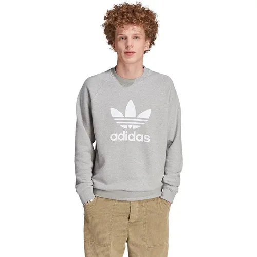 Klisches Trefoil Crewneck Sweatshirt , Herren, Größe: M - Adidas - Modalova
