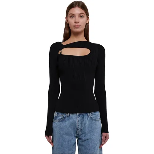 Cut-Out Sweater , female, Sizes: M, S, XS - Coperni - Modalova