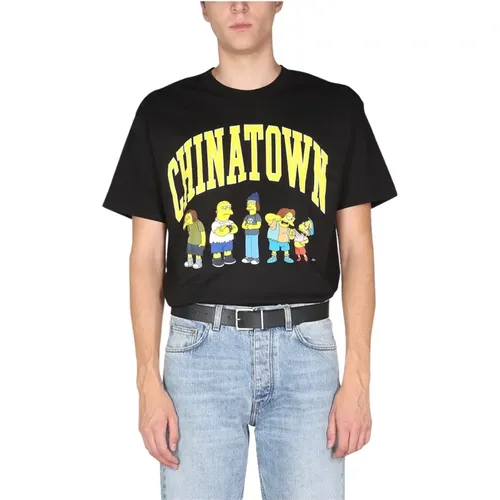 Ha ha T-Shirt , Herren, Größe: S - Chinatown Market - Modalova