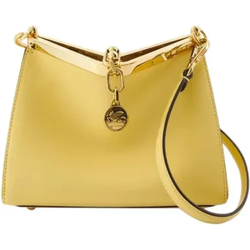 Leather handbags , female, Sizes: ONE SIZE - ETRO - Modalova