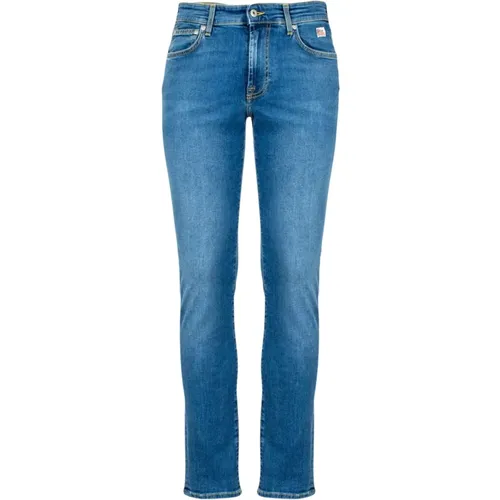 Klassische Denim-Jeans , Herren, Größe: W38 - Roy Roger's - Modalova