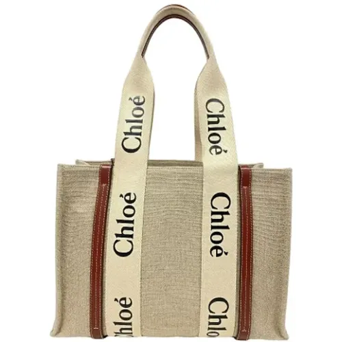 Pre-owned Canvas totes , female, Sizes: ONE SIZE - Chloé Pre-owned - Modalova