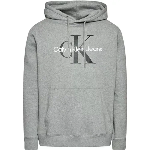 Iconic Hooded Sweatshirt , male, Sizes: M, L, 2XL, XL, S - Calvin Klein - Modalova